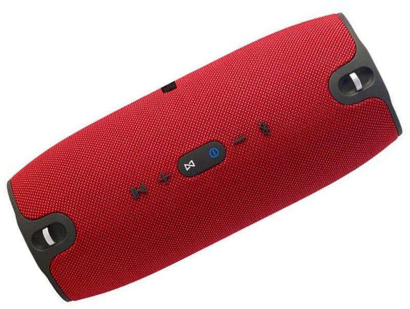 MSEE Xtreme bluetooth speaker with SD card and USB slot speaker Wireless Portable 18 W Bluetooth Speaker  (Red, 2.1 Channel)