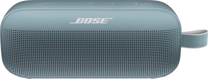 Bose SoundLink Flex with IPX67 Rating Bluetooth Speaker  (Stone Blue, Stereo Channel)