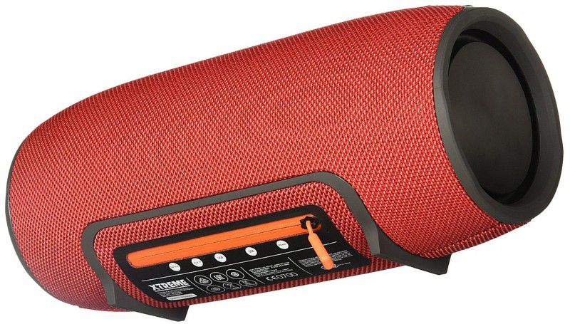 MSEE XQ02_Cool Sound Xtreme ||USB Port, AUX & Memory Card Slot||Wireless Portable 15 W Bluetooth Speaker  (Red, Stereo Channel)