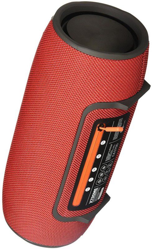 MSEE XQ06_Cool Sound Xtreme ||USB Port, AUX & Memory Card Slot||Wireless Portable 12 W Bluetooth Speaker  (Red, 2.1 Channel)