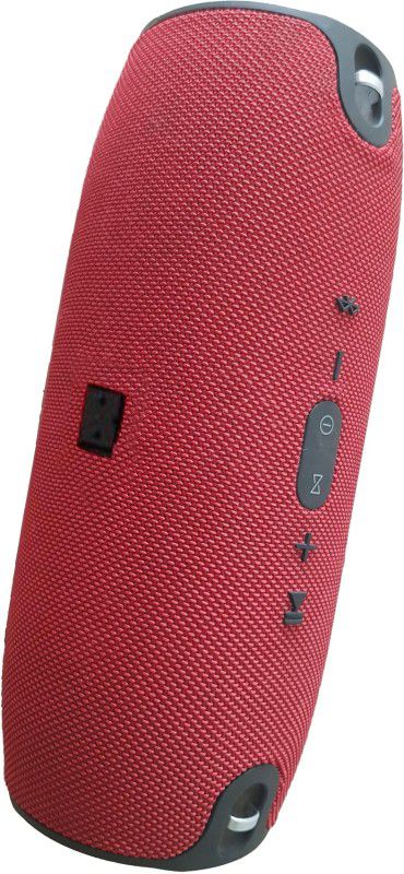 MSEE FT03_Sound Master Xtreme||USB Port, AUX & Memory Card Slot||Portable Wireless 12 W Bluetooth Speaker  (Red, Stereo Channel)