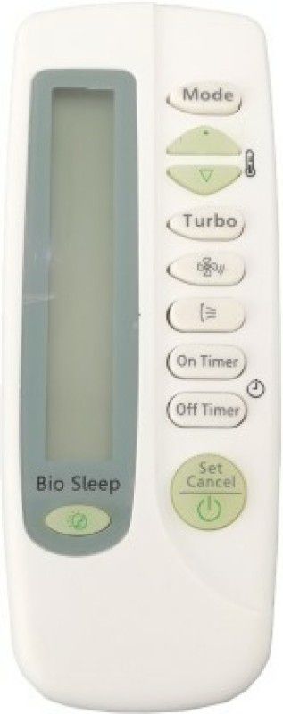 Piyush REMOTE NO-87 FOR AC (BIO SLEEP BUTTON) OLD REMOTE MUST BE SAME Remote Controller  (OFF WHITE)