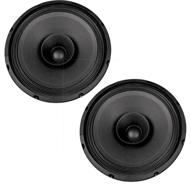 BRITONE 12 INCH SPEAKER DUAL CONE 155X20 MAGNET 8 OHMS 200 WATTS RMS POWER - 2 PIECES 200 W PA Speaker  (Black, Stereo Channel)