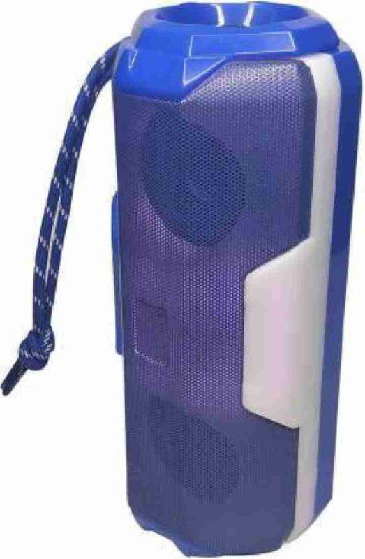 Immutal high bass speaker with clear sound 78 W Bluetooth Speaker  (Blue, 5 Way Speaker Channel)