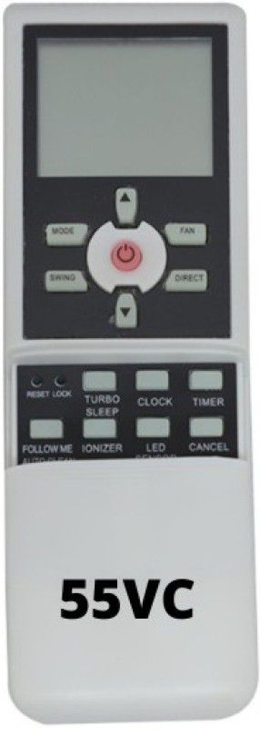 Upix SH-55VC AC Remote Compatible for Videocon AC (EXACTLY SAME REMOTE WILL ONLY WORK) Remote Controller  (White)
