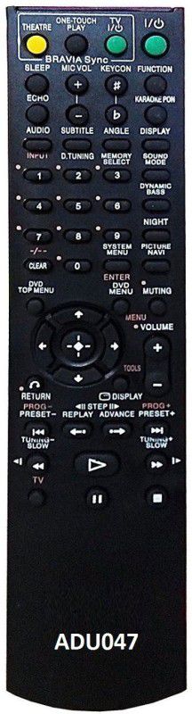 Upix SH-ADU047 HT Remote Compatible for Sony Home Theater (EXACTLY SAME REMOTE WILL ONLY WORK) Remote Controller  (Black)