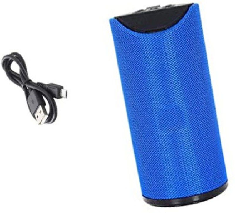 Wanzhow 100% HIGH QUALITY PRODUCT Wireless Bluetooth Radio FM, AUX Speaker mini dynamite thunder sound Wireless Bluetooth Speaker for car/laptop 12 W Bluetooth Speaker  (Blue, Stereo Channel)
