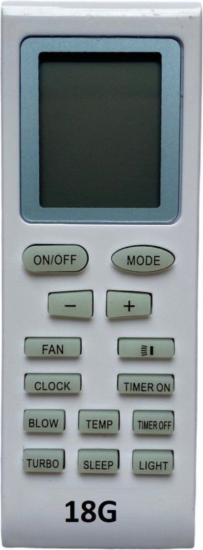 Upix SH-18G AC Remote Compatible for Godrej AC (EXACTLY SAME REMOTE WILL ONLY WORK) Remote Controller  (White)