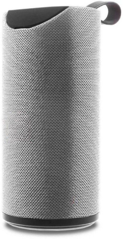 kluzie HOT SALE TG-113 Powerful Stereo sound blast with ultra deep 3d bass mini dynamite thunder sound Portable Wireless Rechargeable Multimedia Speaker 10 W Bluetooth Speaker  (Grey, Stereo Channel)
