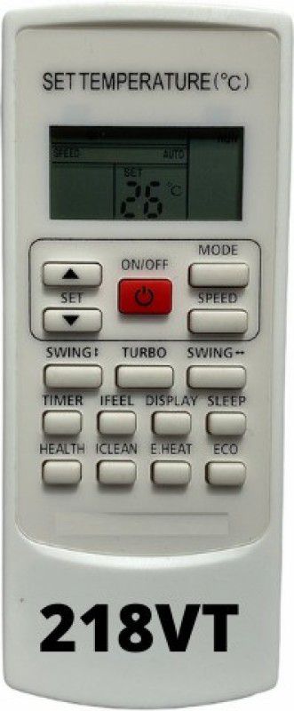 Upix SH-218VT AC Remote Compatible for Voltas AC (EXACTLY SAME REMOTE WILL ONLY WORK) Remote Controller  (White)