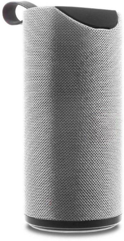 kluzie TOP SELLING TG-113 Powerful Stereo sound blast with ultra deep 3d bass mini dynamite thunder sound Portable Wireless Rechargeable Multimedia Speaker 10 W Bluetooth Speaker  (Grey, Stereo Channel)