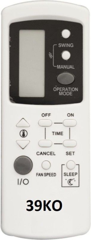 Upix SH-39KO AC Remote Compatible for Koryo AC (EXACTLY SAME REMOTE WILL ONLY WORK) Remote Controller  (White)