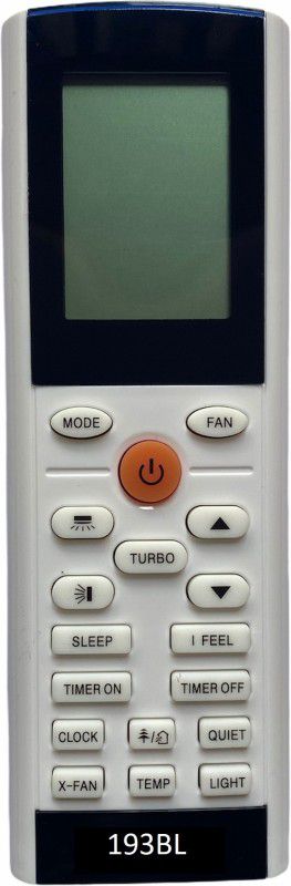 Upix SH-193BL AC Remote Compatible for Bluestar AC (EXACTLY SAME REMOTE WILL ONLY WORK) Remote Controller  (White)