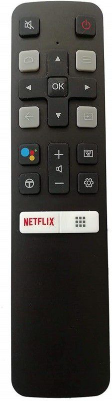 PP TCL LED Smart HD 4K LED TV with Netflix Function (Without Voice) COMPATIBLE TO TCL LED.SEND OLD REMOTE PHOTO AT 9822247789 WHATSAPP VERIFICATION Remote Controller  (Black)