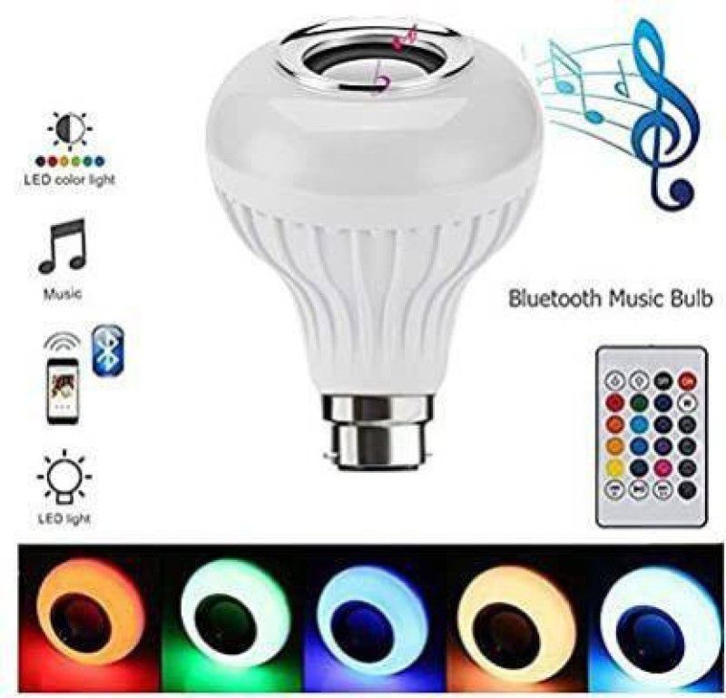 NEELTREDE LED MUSICAL BULB WITH SPEAKER 10 W Bluetooth Home Audio Speaker  (Multicolor, 4.2 Channel)