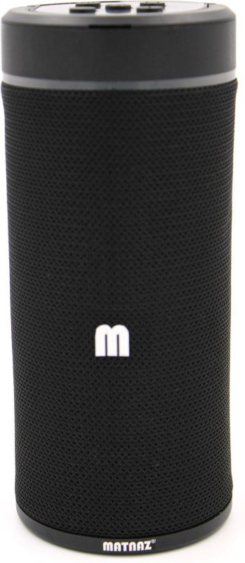 Matnaz KT125 5 W Bluetooth Speaker  (Black, Stereo Channel)