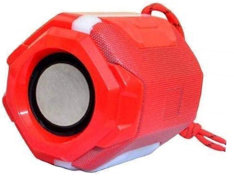 DHAN GRD A005 Portable Bluetooth Wireless DJ Mini Boom WOOFER Home Audio Video Speaker (RED) 5 W Bluetooth Speaker  (RED, 5 Way Speaker Channel)