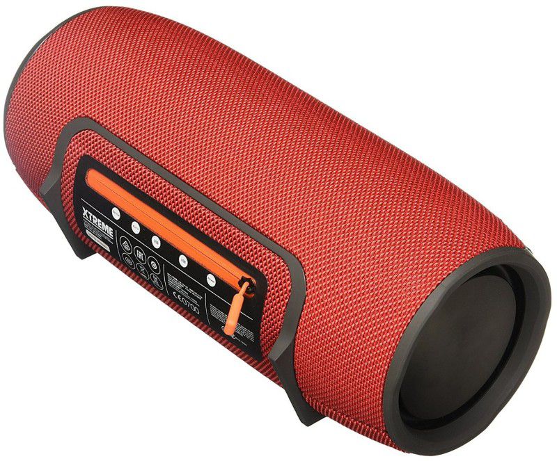MSEE JB-Xtreme ||USB Port, AUX & Memory Card Slot||Wireless Portable 16 W Bluetooth Speaker  (Red, Stereo Channel)