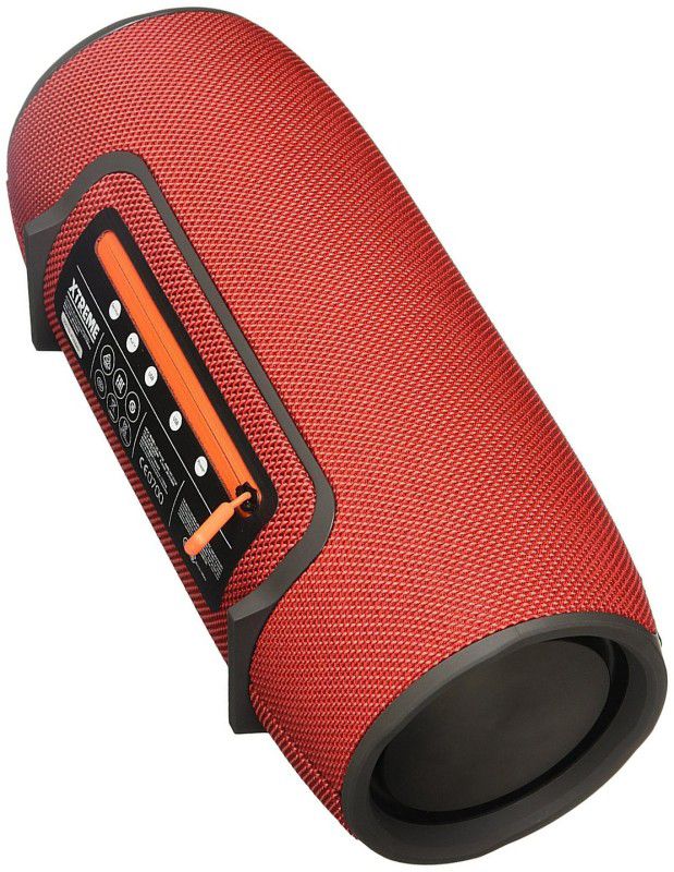 MSEE DQ03_Xtreme bluetooth speaker with SD card and USB slot speaker Wireless Bluetooth Multimedia Speaker || Wireless Speaker || 16 W Bluetooth Speaker  (Red, 2.1 Channel)