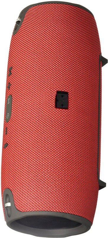 MSEE HQ02_Xtreme Super Sound Quality ||USB Port, AUX & Memory Card Slot||Wireless Portable 12 W Bluetooth Speaker  (Red, 2.1 Channel)