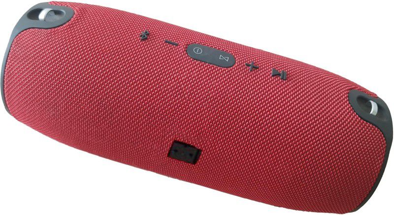 MSEE Sound Pro Xtreme||USB Port, AUX & Memory Card Slot||Wireless Portable 12 W Bluetooth Speaker  (Red, 2.1 Channel)