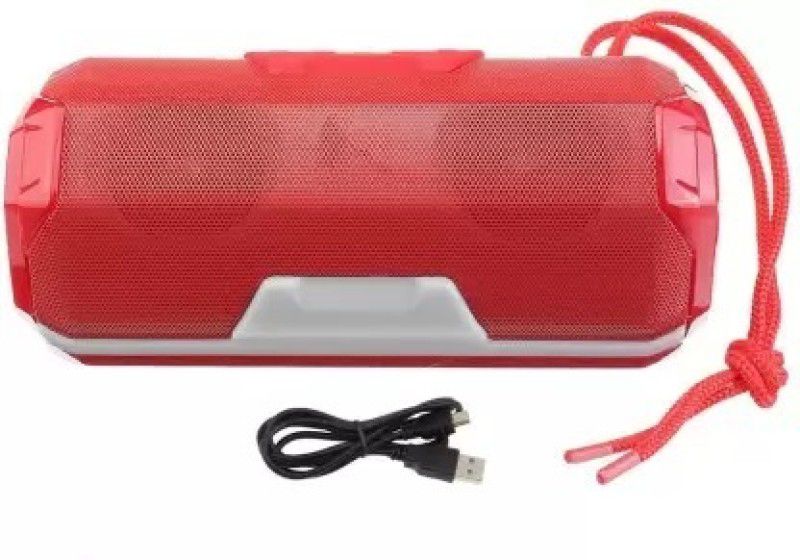OTAGO A006 Powerful HD Sound Powerful Bass Speaker With Disco Color Change DJ Light Best Gamming Speaker In Built USB/FM/TF card & line in aux supported Wireless Bluetooth Speaker 10 W Bluetooth Home Audio Speaker  (RED, White, 5.1 Channel)