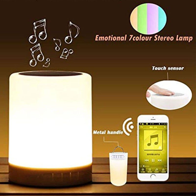 Crystal Digital CL-671 Latest LED Night Light Bluetooth Speakers 5 W Bluetooth Gaming Speaker  (Orange, 3.1 Channel)
