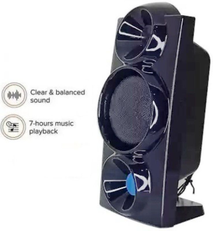 ANY KART New Collection Good Quality Unique Smart designed Lightweight Ultra loud sound with deep bass bluetooth Speakers Compatible all smartphone & all ios android 10 W Bluetooth Speaker  (Black, Stereo Channel)