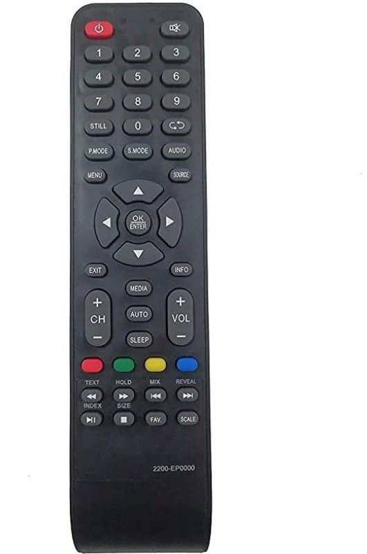Piyush REMOTE 2200-EP0000 FOR LED/LCD WORKS SAME MODEL ONLY Remote Controller  (Black)