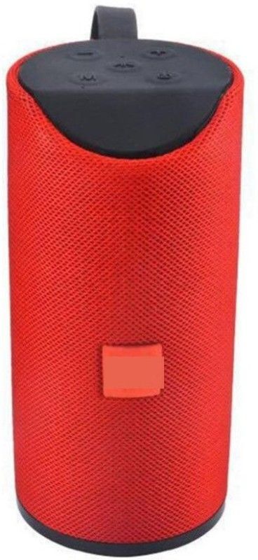 YODNSO TG 113 Bluetooth Outdoor Speaker Waterproof Portable Wireless Column Loudspeaker Box Support TF Card FM Radio Aux Input 10 W Bluetooth Speaker  (Red, Stereo Channel)
