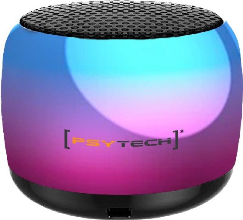 PSYTECH Mini boost 5 W Bluetooth Speaker  (Multicolor, Stereo Channel)
