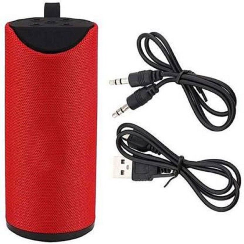 bright arts TG113 Speaker 01 5 W Bluetooth Speaker (Multicolor, Mono Channel) 5 W Bluetooth Speaker  (Red, Mono Channel)