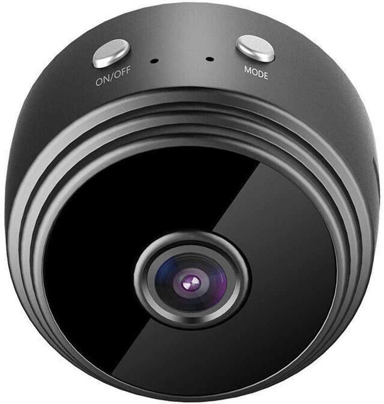 Bzrqx Wireless 1080P HD Mini Hidden Spy Wifi Camera Night Vision Security Camera  (1 Channel)