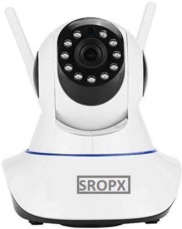 SROPX Double Antenna Smart Wi-Fi Auto Rotating Mobile Night Vision Mobile HD CCTV wifi Spy Camera  (64 GB, 1 Channel)