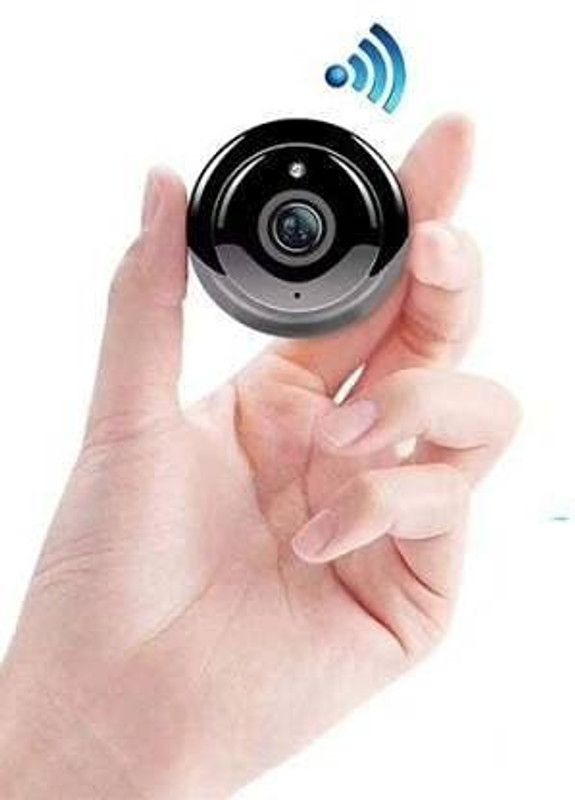 CTRZQ Mini WiFi Full HD Spy IP Camera Hidden Wireless CCTV Security with Microphone Cloud Based Storage Night Vision, 2 Way Communication Supports SD Card Security Camera  (64 GB, 1 Channel)