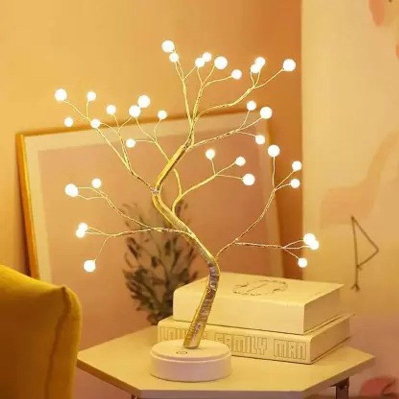 SMOONI 20 Bonsai Lighted Tree with 36 Pearls LED, Decorations Table Tree Lamp Lights, Smart Bridge