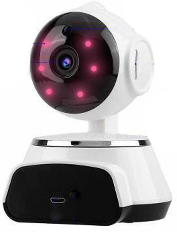 Joyance IP CAM Mini Robot Wireless WIFI Network Security HD Remote Monitor 720P CCTV 360° Rotation Two Way Audio Motion Detection Alarm Night Vision Security Camera  (1 Channel)