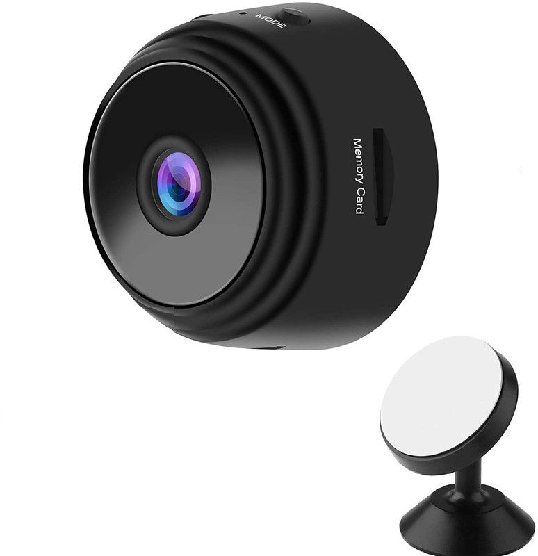 SIOVS Hidden Camera Magnet Camera Full HD 4k Mini Spy WiFi Magnetic Live Stream Night Vision Audio Video Hidden Nanny Cam Spy Camera  (64 GB, 1 Channel)