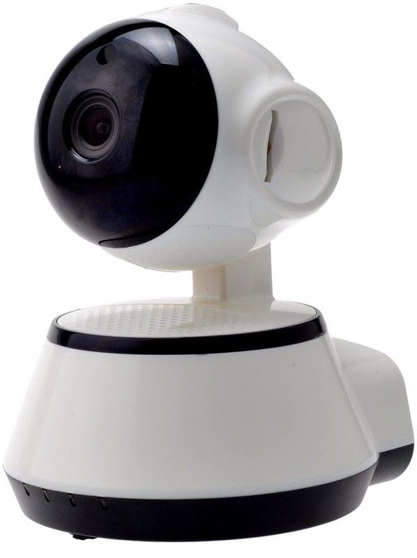 V380 Security IP WiFi Enabled Indoor Security Camera with Night Vision, 720P Resolution, Rotatable Video and Remote Control View Via Smart Phone Security Camera  (64 GB, 1 Channel)