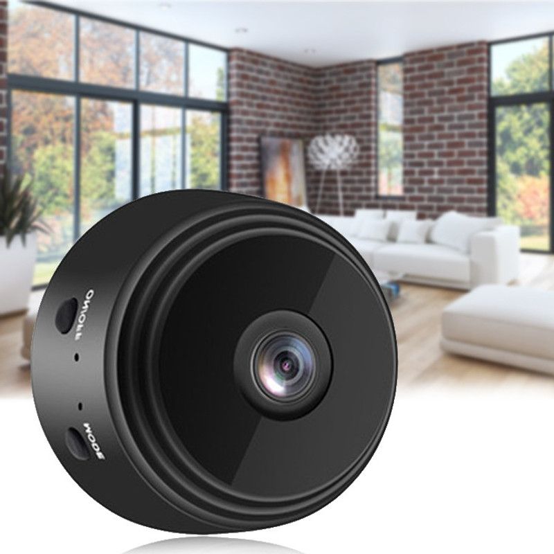 SIOVS Smart Camera Mini Wifi Wireless Hidden Camera 1080P Portable Mini Security Camera Magnet Portable Small Wireless Home Security Surveillance Cameras with Night Vision, Motion Detection_ Security Camera  (64 GB, 1 Channel)
