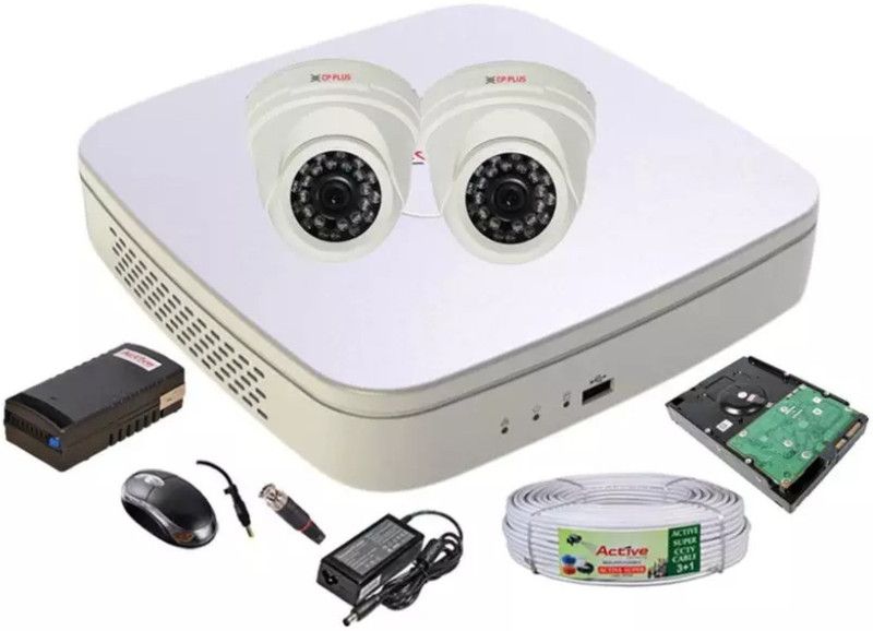 CP PLUS CP PLUS CORAL HDCVI 720P 35 Security Camera  (500 GB, 4 Channel)