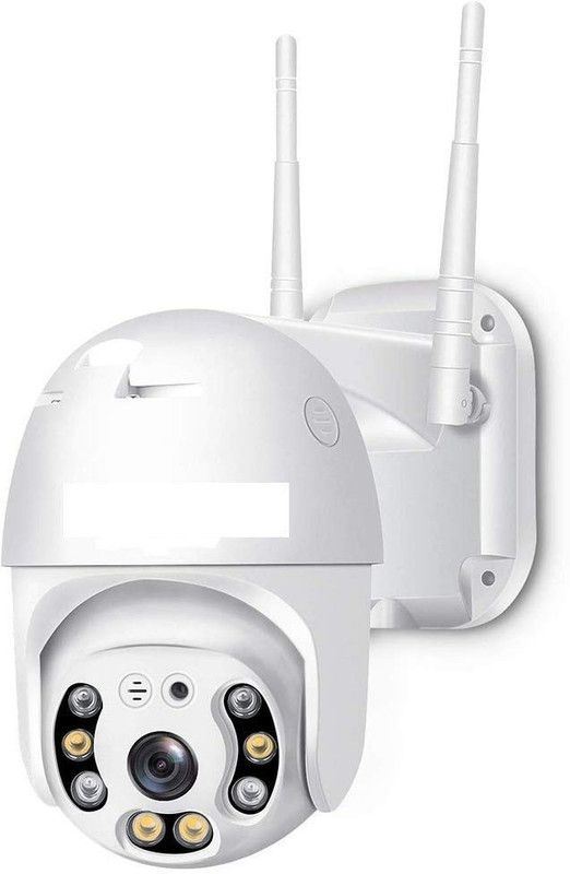 SrO 360 Degree Rotatable Warm Glowing Night Vision LED 2 MP WiFi Waterproof Security Camera Pan Tilt 4X Digital Zoom Network CCTV Surveillance (1 Channel) Security Camera  (128 GB, 1 Channel)