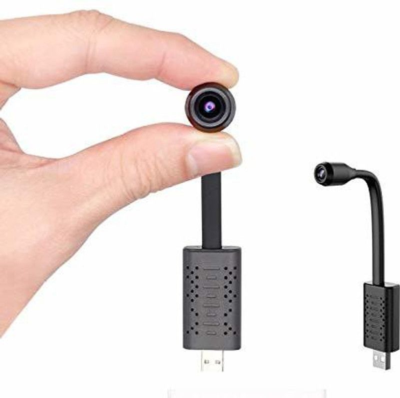 SIOVS WiFi Spy Camera for Home Hidden, Mini HD 1080p HD USB Universal Interface WiFi Mini Camera,Wide Angle, Live View on Mobile App Security Camera Spy Camera  (64 GB, 1 Channel)