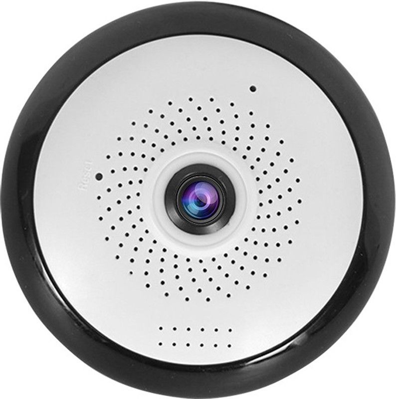 SIOVS Wireless Ceiling WiFi IP CCTV 2 MP Full HD IR Night Motion Detection 2-Way Audio Security Camera  (64 GB, 1 Channel)