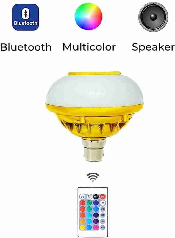KSLIGHT LED LIGHT WITH BLUETOOTH SPEAKER MUSIC LIGHT 4 Smart Bulb