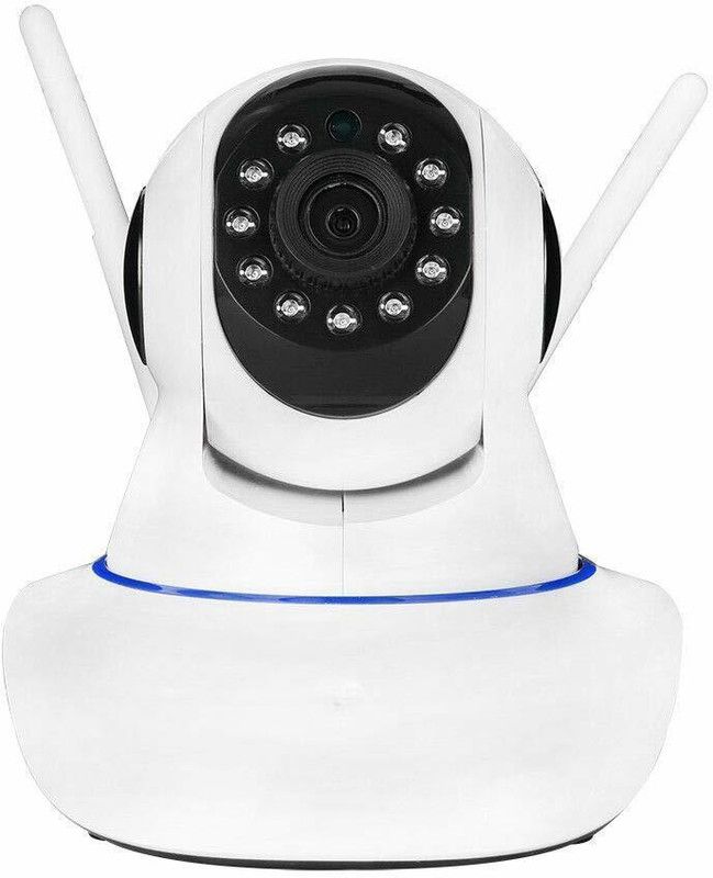 SIOVS IP Dual Antenna WiFi Enabled Camera Night Vision Video Remote Control View Security Camera  (64 GB, 1 Channel)