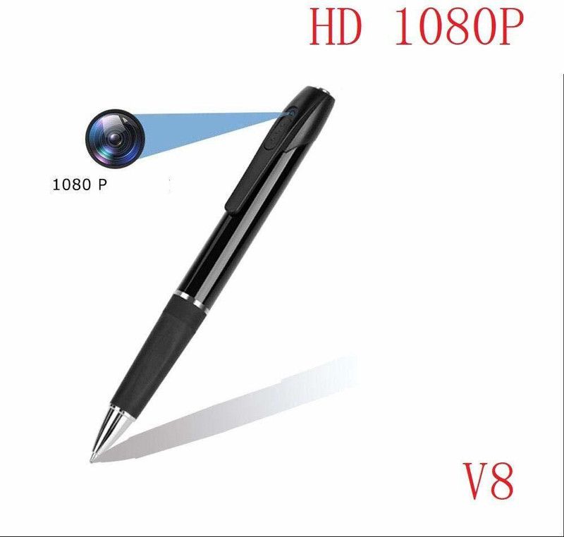 JRONJ Hidden Pen Camera HD 1920*1080p Spy Video Camera 1.5HR battery Backup Security Camera  (64 GB, 1 Channel)