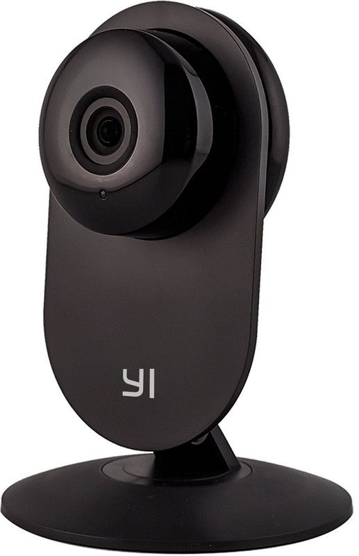 yi Black 720p HD Smart Security Camera  (1 Channel)