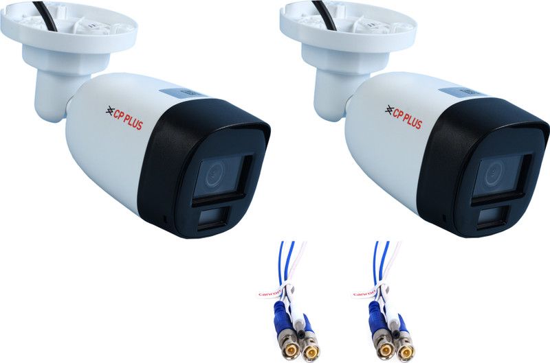 CANRON Bnc & Dc Cp plus Full COLOR HD 2.4MP IR Bullet Guard+ Camera,CRBC-83 Security Camera  (1 Channel)