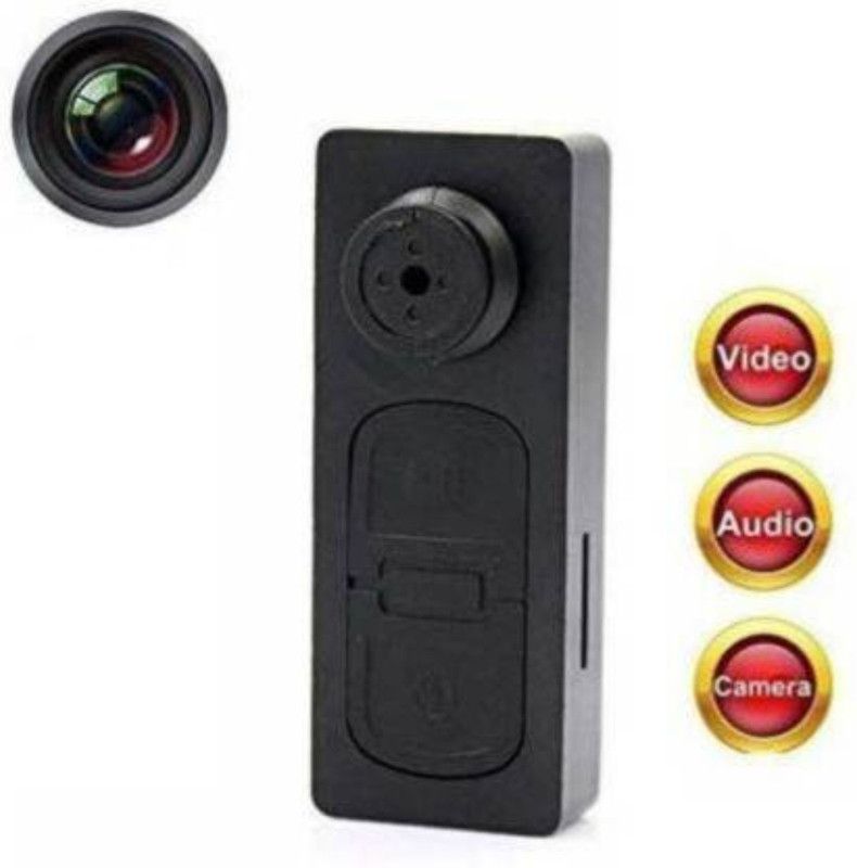 SATTOBISION Button Spy Camera HD Audio and Video Recorder Hidden Mini Cam in Button Spy Camera  (1 Channel)